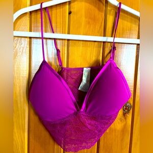 NWOT Eco Magenta Bralette